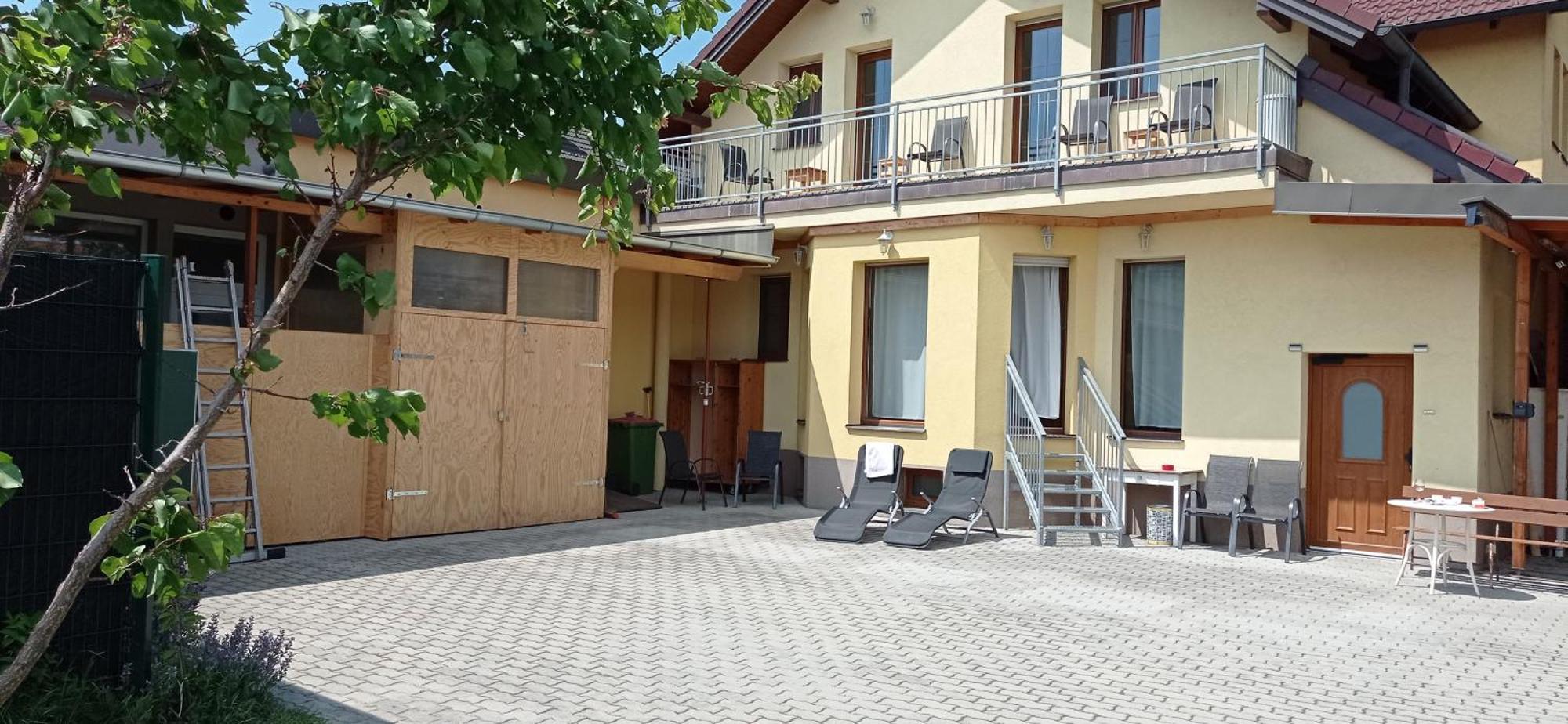 Ferienwohnung Michlfarm Lounge Korneuburg Exterior foto